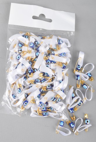 Kurdeleli Çengelli Nazar Boncuğu