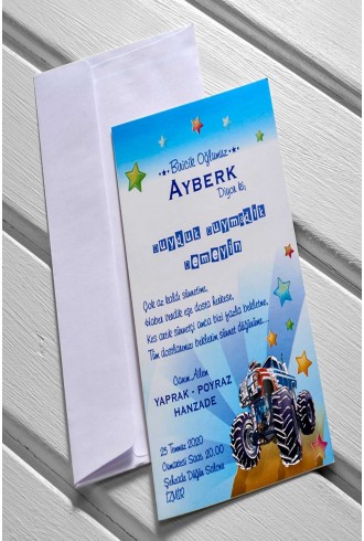 Aras Sünnet Davetiyesi 4946 Aras Sünnet Davetiyesi 4946