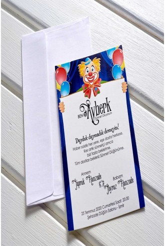 Aras Sünnet Davetiyesi 5006 Aras Sünnet Davetiyesi 5006