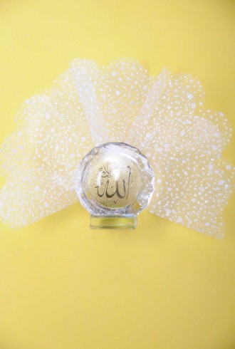 Altın Cam Hatlı Dini Sünnet Şekeri