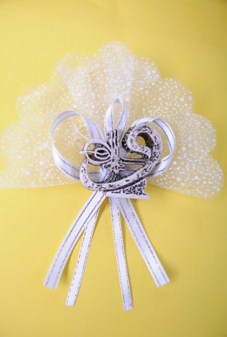 Kurdeleli Eskitme Vav Tuğra Sünnet Şekeri