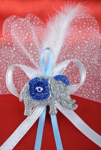 Gümüş Renkli Fil Sünnet Şekeri Gümüş Renkli Fil Sünnet Şekeri