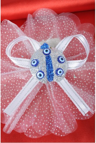 Gümüş Renkli Uğur Böcekli Sünnet Şekeri