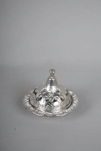 Yuvarlak Gümüş Lokumluk Sünnet Şekeri