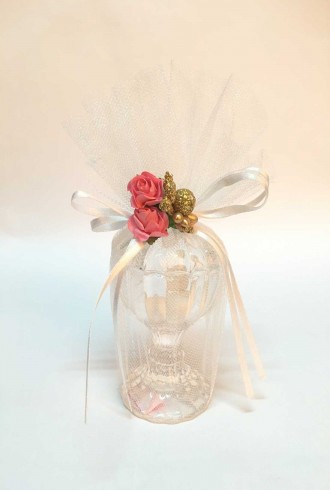 Cam Kadeh Sünnet Bebek Nikah Şekeri