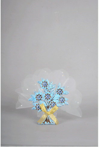 Turkuaz Renkli Kurdeleli Dilek Ağacı Sünnet Şekeri Turkuaz Renkli Kurdeleli Dilek Ağacı Sünnet Şekeri