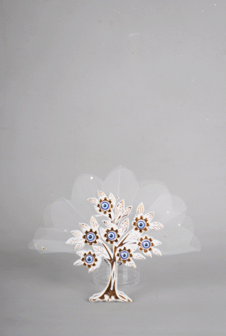 Altın Renkli Dilek Ağacı Sünnet Şekeri