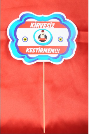 Desenli Kirvesiz Kestirmem Sünnet Konuşma Balonu