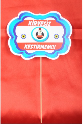 Desenli Kirvesiz Kestirmem Sünnet Konuşma Balonu Desenli Kirvesiz Kestirmem Sünnet Konuşma Balonu