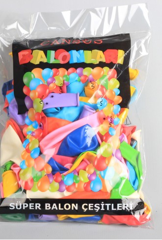 Karışık Renkli Sünnet Balonu Karışık Renkli Sünnet Balonu