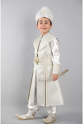 Ertuğrul Turkuaz Baklava Desenli Sünnet Takımı Ertuğrul Turkuaz Baklava Desenli Sünnet Takımı